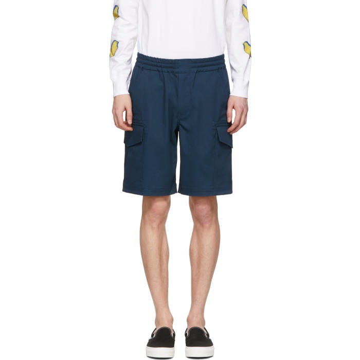Photo: PS by Paul Smith Navy Military Shorts 