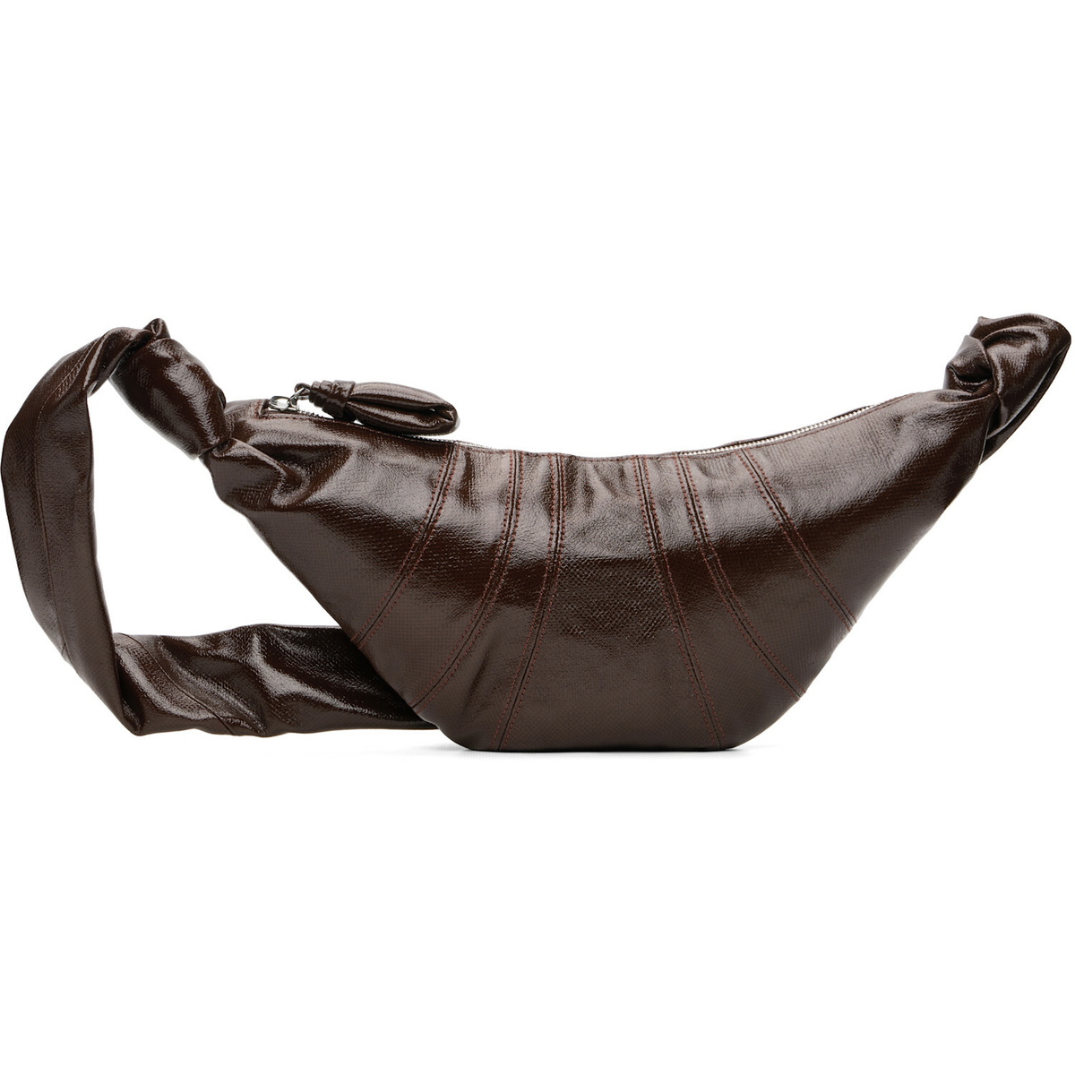 LEMAIRE Brown Small Croissant Bag