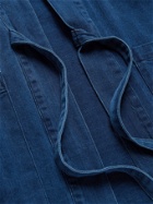 UNIVERSAL WORKS - Herringbone Denim Jacket - Blue