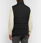 Loro Piana - Storm System Quilted Shell Hooded Gilet - Black