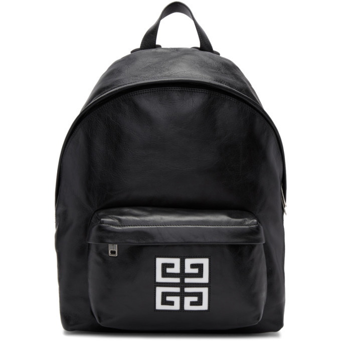 Givenchy Black Leather 4G Backpack Givenchy