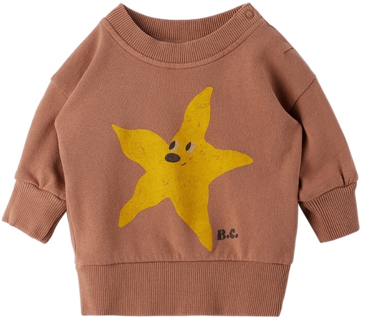 Photo: Bobo Choses Baby Brown Starfish Sweatshirt