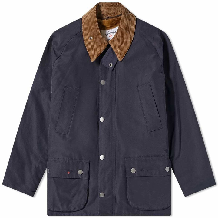 Photo: Barbour x NOAH 60/40 Bedale Casual Jacket in Navy