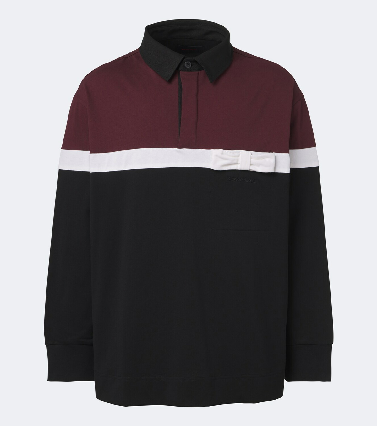 Simone Rocha Bow-detail cotton polo shirt