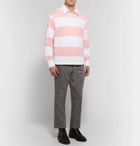 Thom Browne - Striped Cotton Polo Shirt - Men - Pink