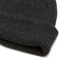 Snow Peak Men's Rib Knit Beanie in Charcoal 