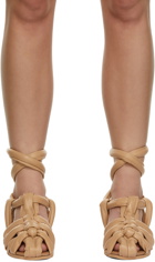 Bless Beige Nº69 Lost In Contemplation Variation Lea Padded Sandals