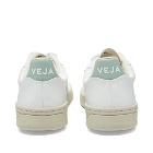 Veja Men's V-10 Vegan Basketball Sneakers in White/Matcha