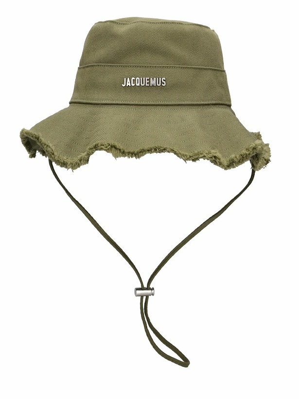 Photo: JACQUEMUS - Le Bob Artichaut Cotton Bucket Hat