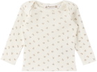 Bonpoint Baby Off-White Timi Long Sleeve T-Shirt & Lounge Pants