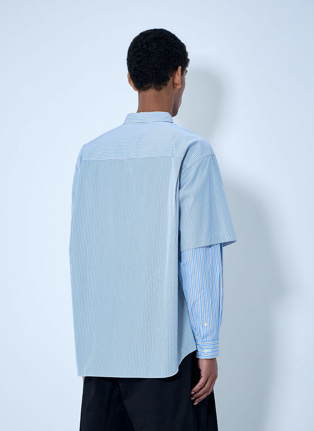 Comme des Garçons Homme Layered Stripe Shirt