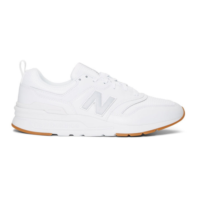 Photo: New Balance White 997H Sneakers