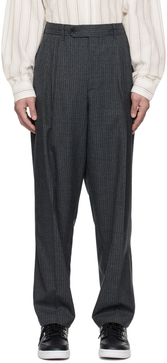 mfpen Gray Scene Trousers