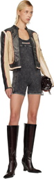 Diesel Gray Karim-Dnm Jumpsuit