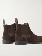 Mr P. - Suede Chelsea Boots - Brown