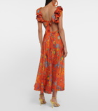 Zimmermann Floral silk maxi dress