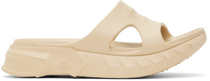 Photo: Givenchy Beige Marshmallow Sandals