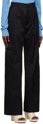 Bianca Saunders SSENSE Exclusive Black Trousers