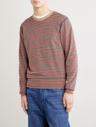 Wales Bonner - Chant Striped Merino Wool Sweater - Brown