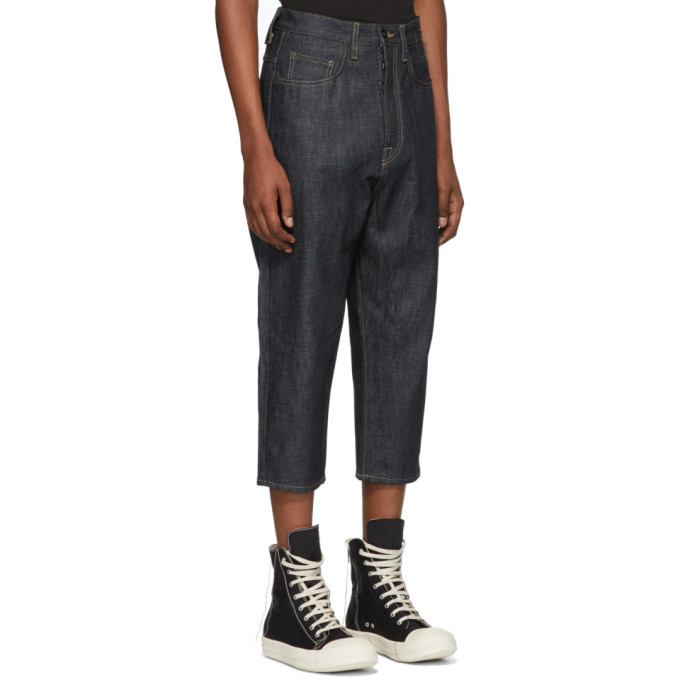 パンツ Rick Owens DRKSHDW collapse cut long 26 Rick Owens 6 Pocket COLLAPSE CUT DRKSHDW Denims with Belt