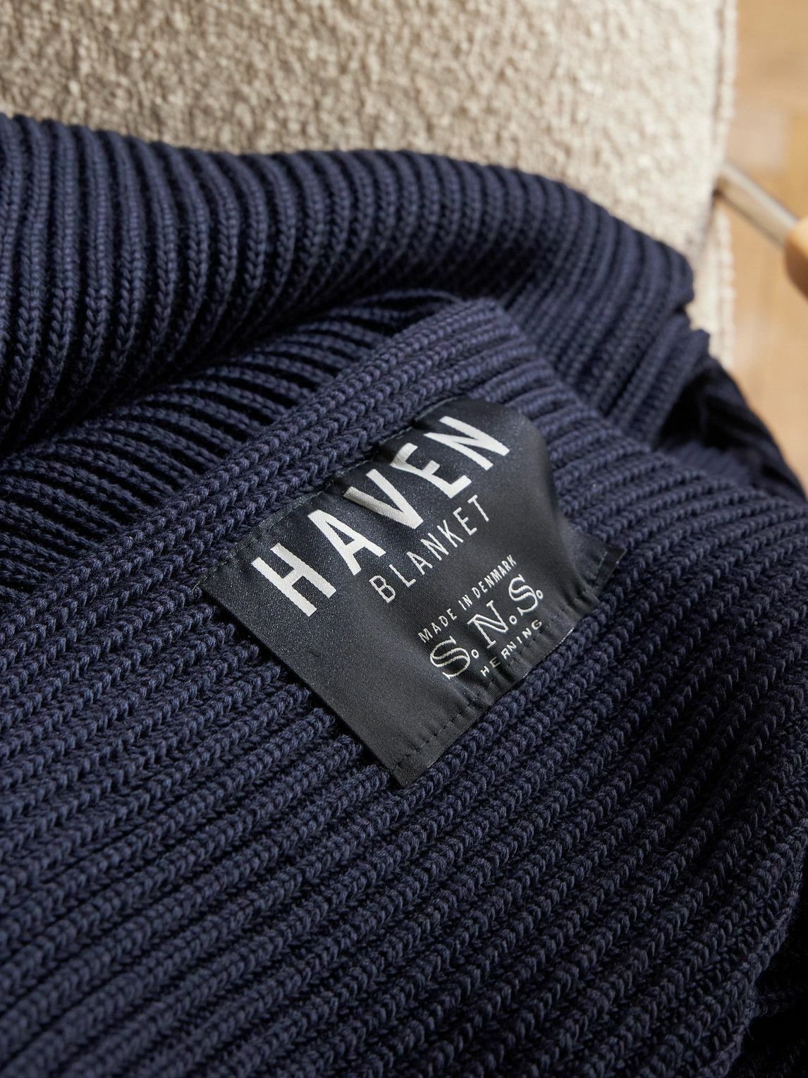 S.N.S Herning - Haven Ribbed Wool Blanket
