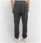 BILLY - Cloud Tapered Loopback Cotton-Jersey Sweatpants - Gray