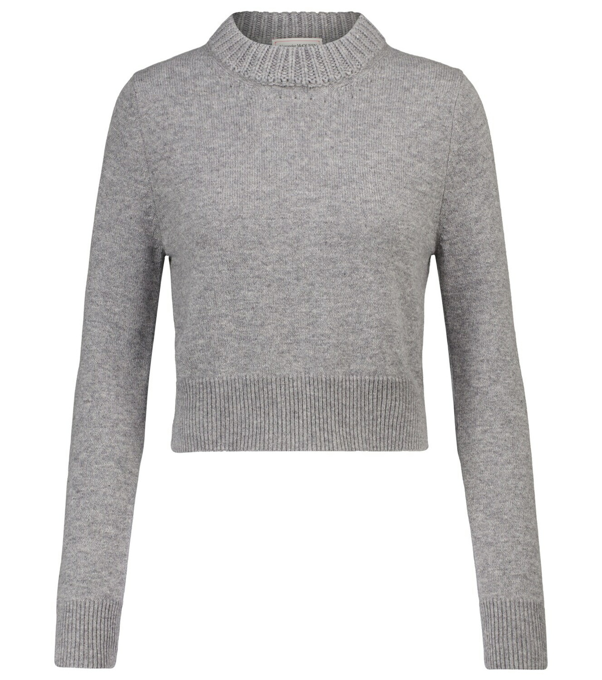 Alexander McQueen Cashmere cropped sweater Alexander McQueen