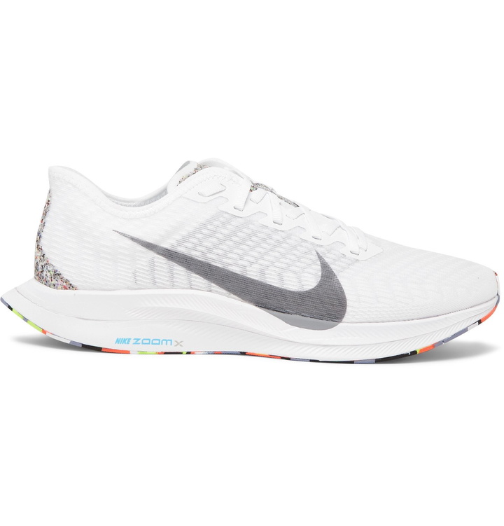 Photo: Nike Running - Zoom Pegasus Turbo 2 Mesh Sneakers - White