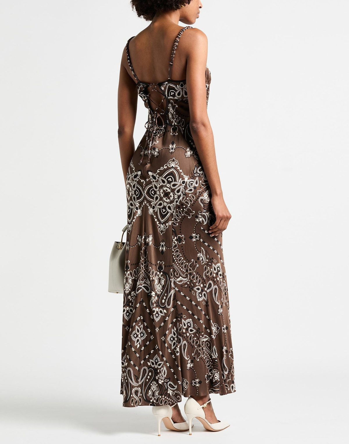 Sandro Womens Maxi dress Dark in Brown