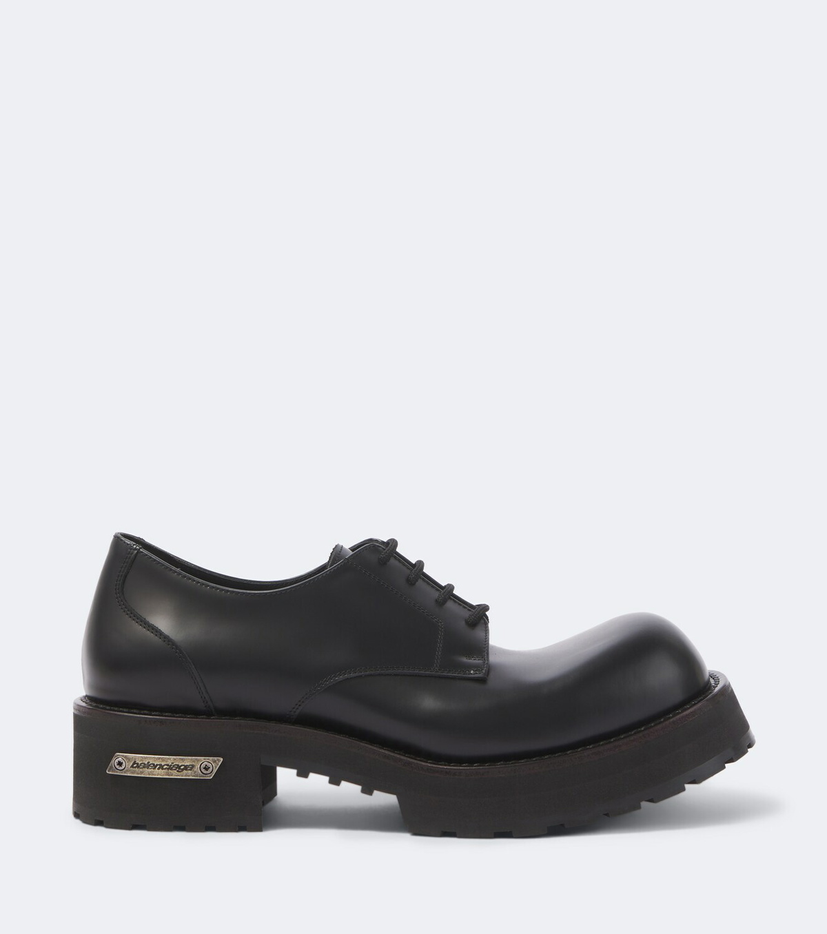 Balenciaga Venom leather Derby shoes