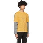 all in Yellow Striped Long Sleeve T-Shirt