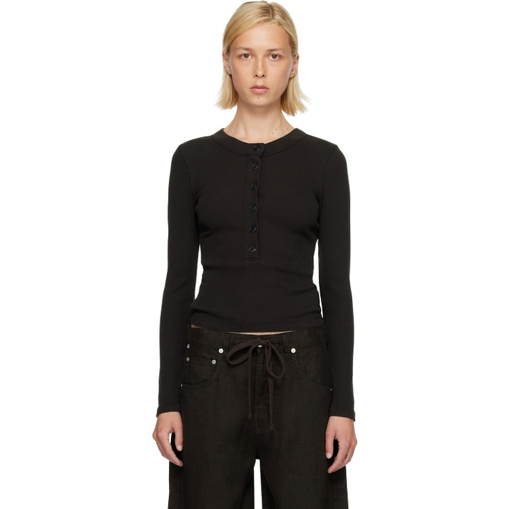 Photo: Citizens of Humanity Brown Varra Henley