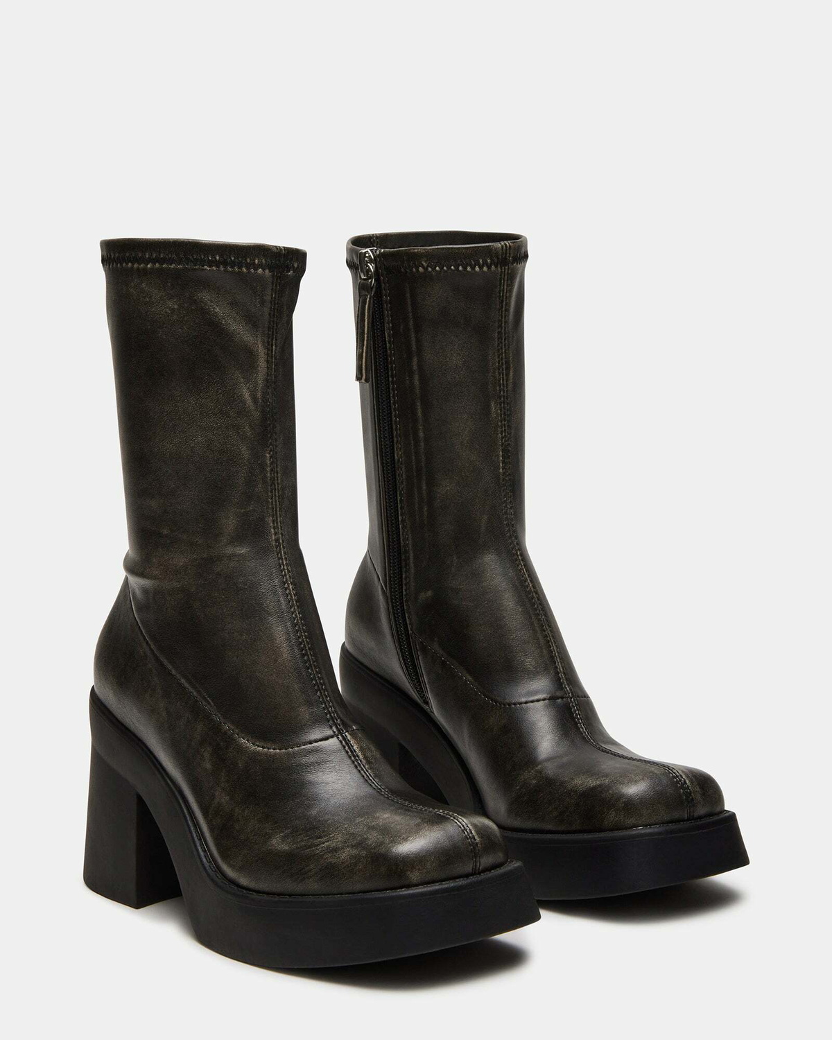 Steve Madden Klayton Booties in Brown