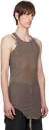 Rick Owens Gray Basic Tank Top