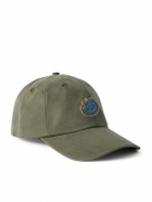 Drake's - D Lasso Logo-Embroidered Cotton-Twill Cap