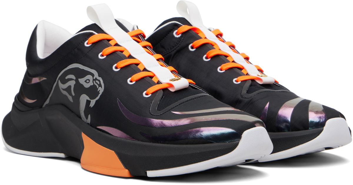 Valentino Garavani Black Panther Blaze Low-Top Sneakers