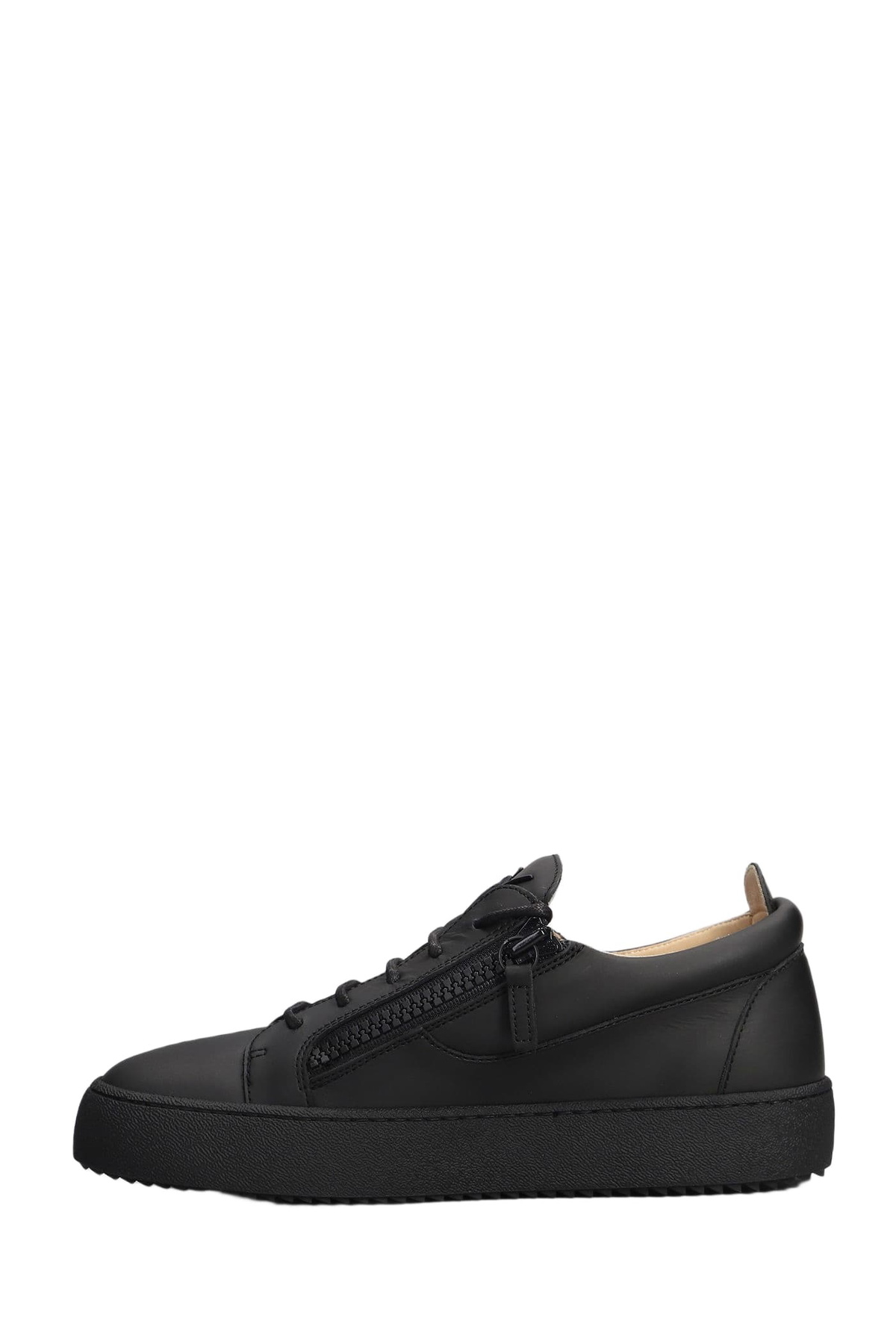Giuseppe Zanotti A1 Sneakers In Black Leather