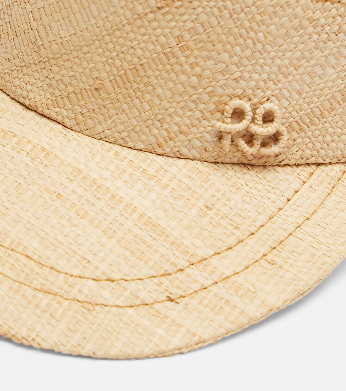 Ruslan Baginskiy Cotton-lined straw hat