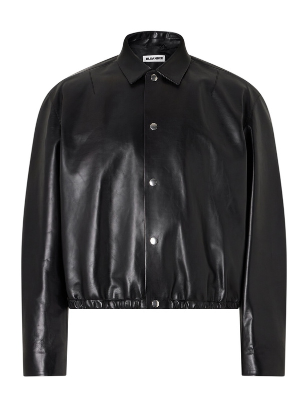 Photo: Jil Sander - Leather Jacket - Black