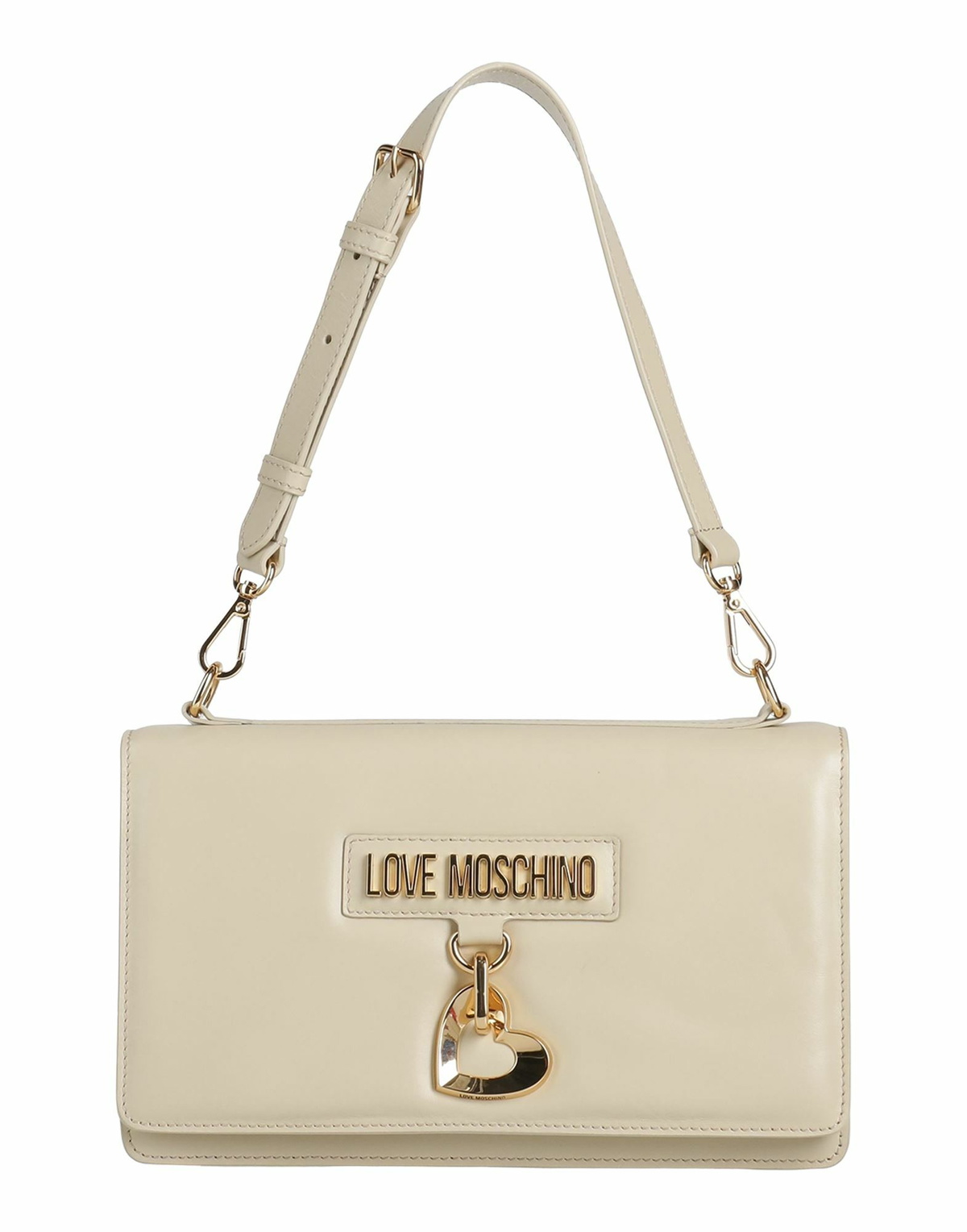Love Moschino Womens Shoulder bag in Beige