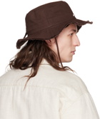 Jacquemus Brown 'Le Bob Artichaut' Bucket Hat