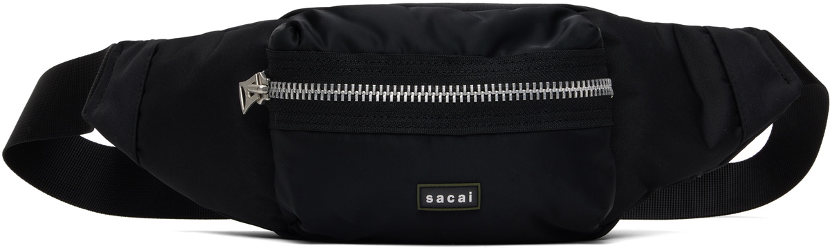 sacai Black Pocket Belt Bag Sacai