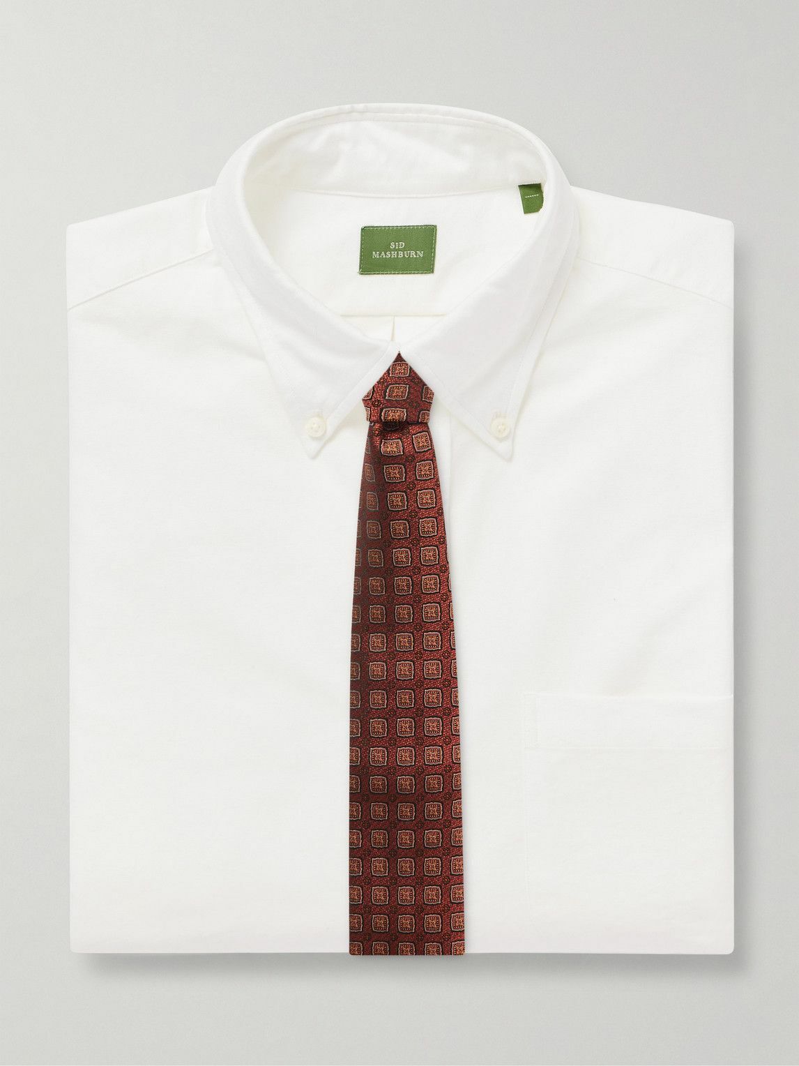 Sid Mashburn - Button-Down Collar Cotton Oxford Shirt - White