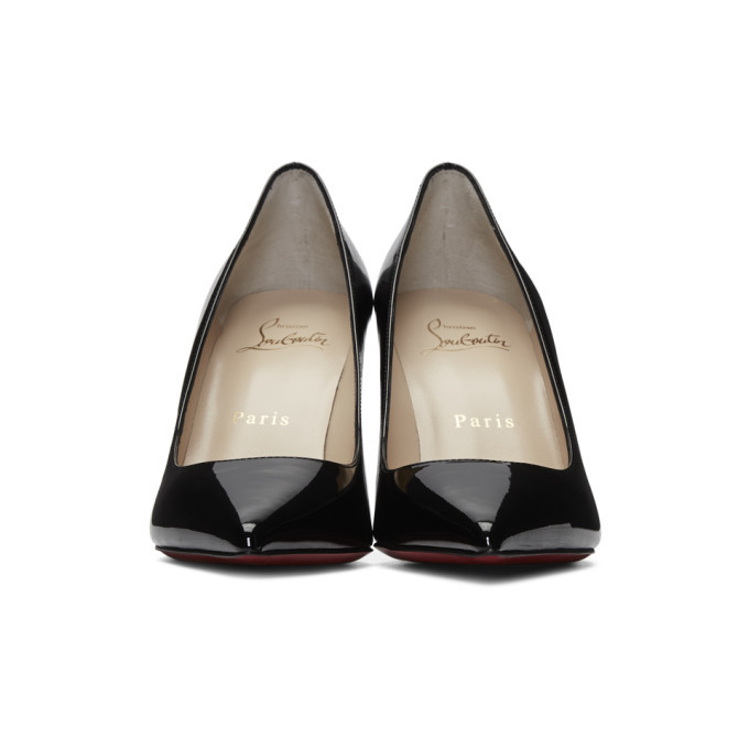 Christian Louboutin Black Patent Kate 85 Heels Christian Louboutin