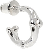 TAKAHIROMIYASHITA TheSoloist. Silver Bone Shaped Single Earring