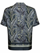ETRO - Printed Silk Bowling Shirt