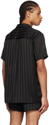 Carlota Barrera Black Polyester Shirt