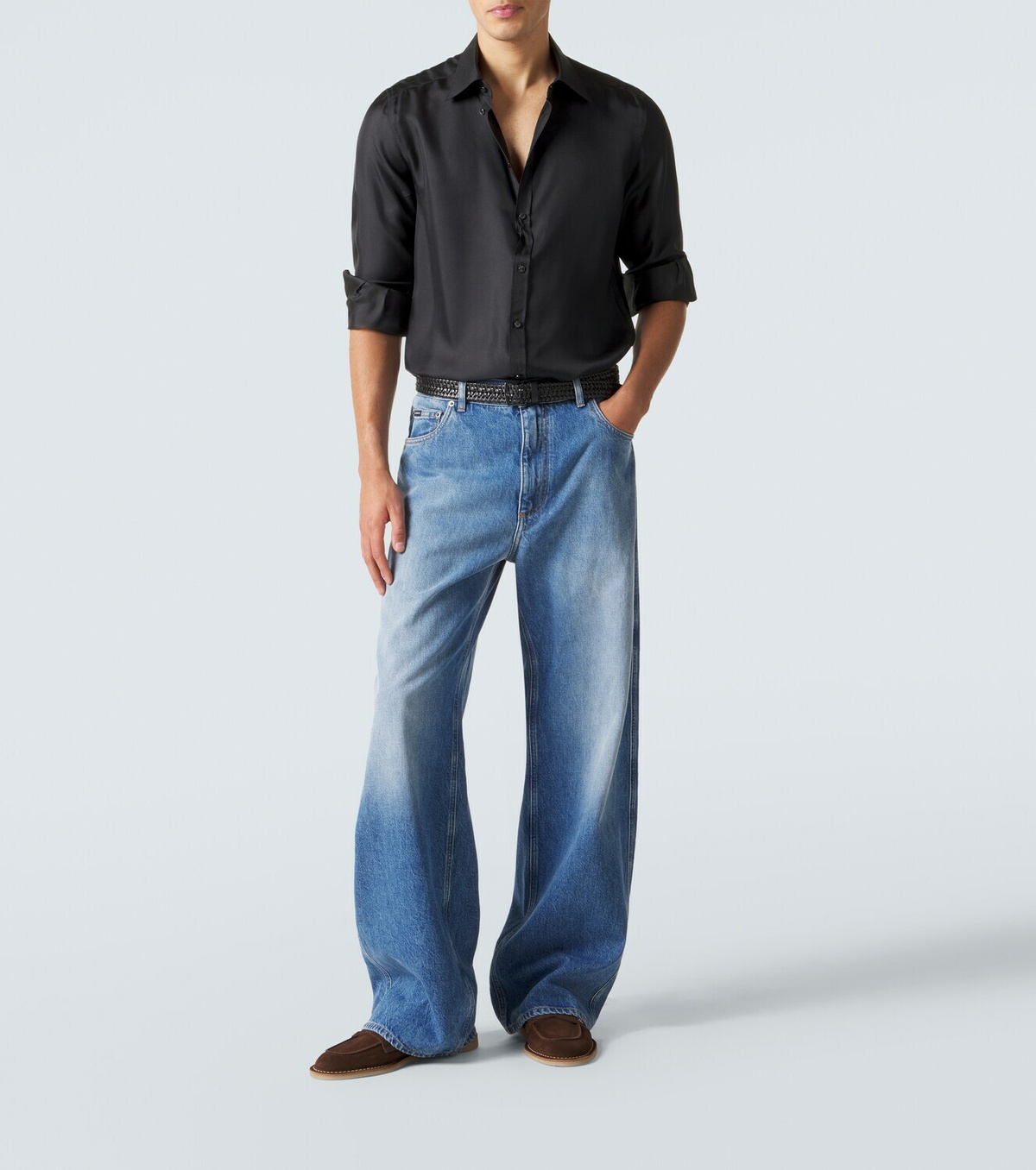 Dolce&Gabbana New Florio Ideal suede loafers