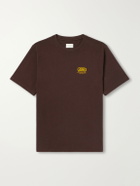 Aimé Leon Dore - Cycle Classic Logo-Print Cotton-Jersey T-Shirt - Brown