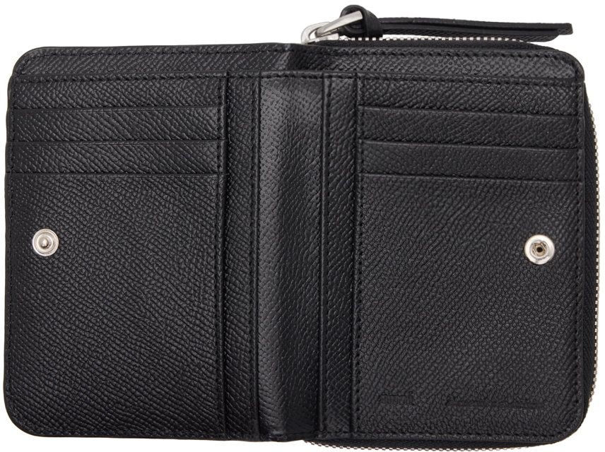 AMI Alexandre Mattiussi Black Ami de Cœur Wallet